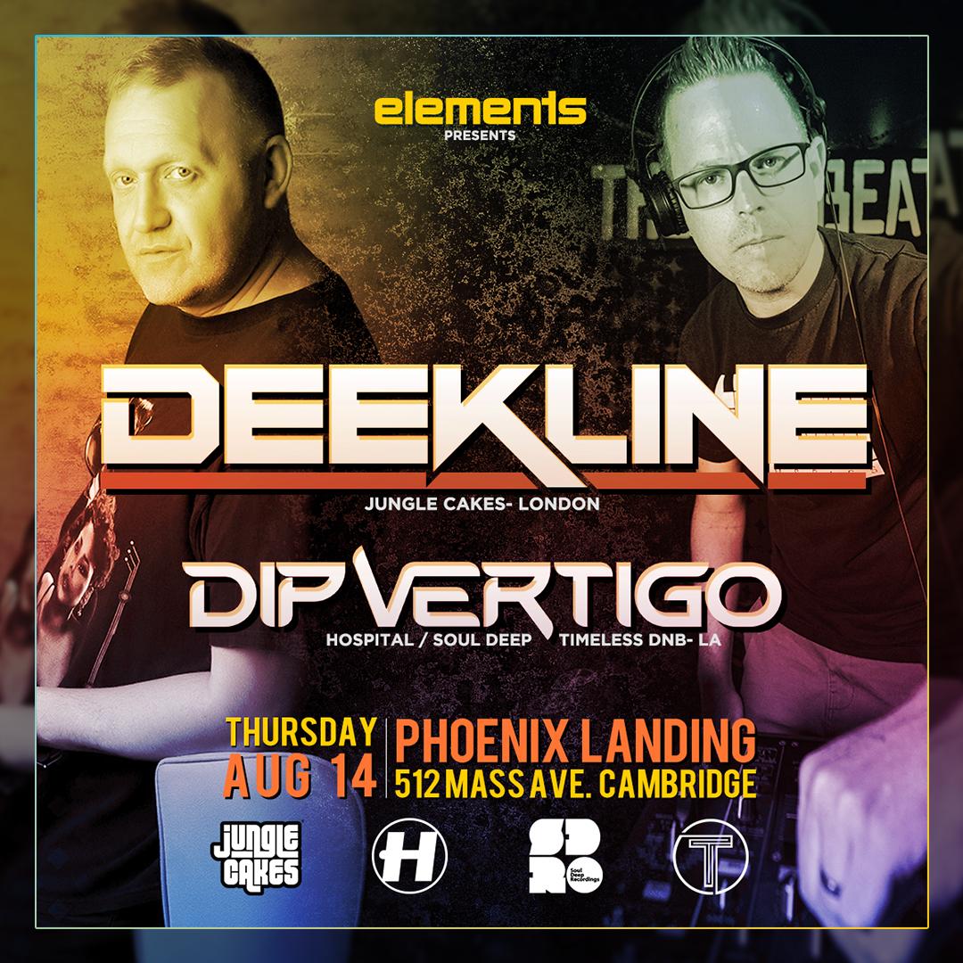Elements - Deekline (Jungle Cakes - Uk) & Dip Vertigo (Hospital Records)