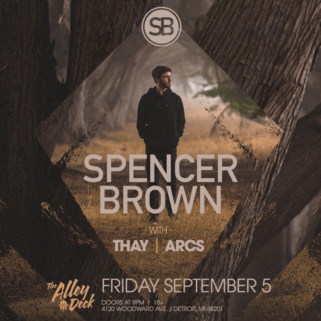 Spencer Brown On The Alley Deck