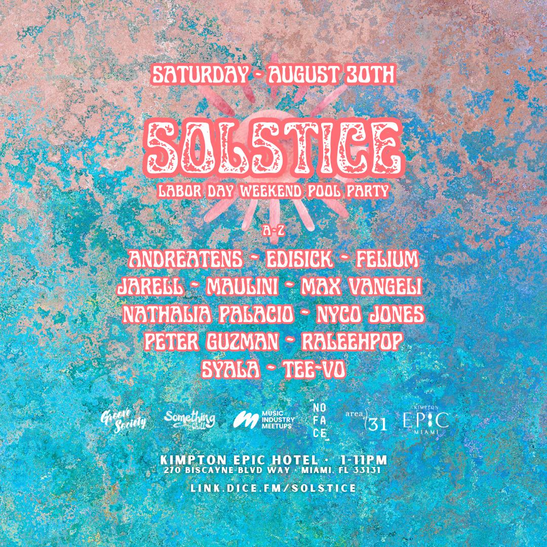 Solstice Pool Party