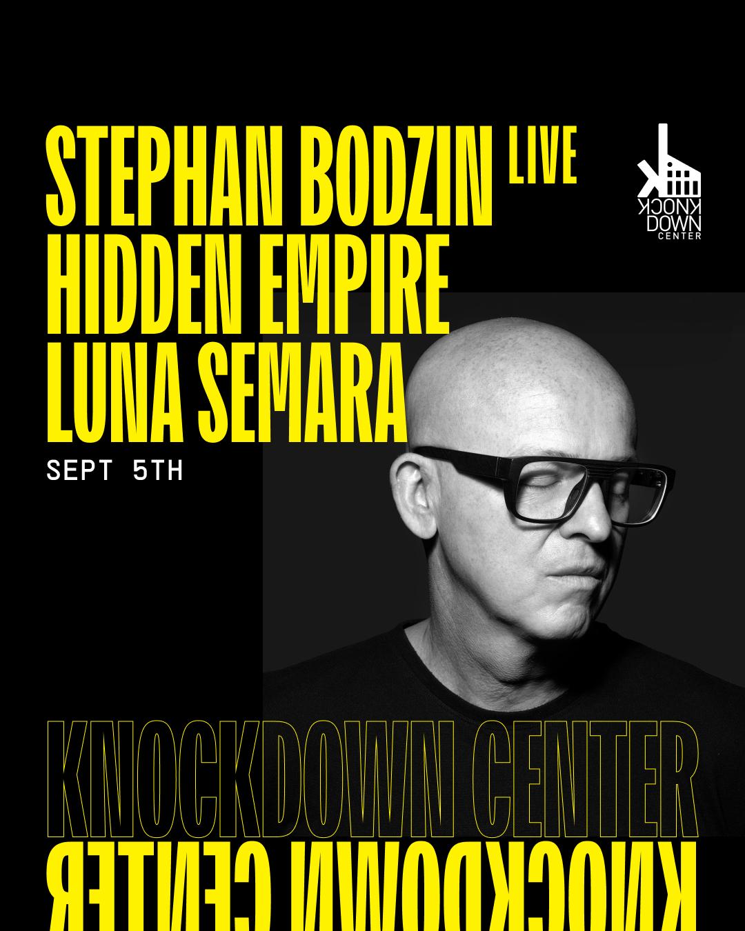 Stephan Bodzin (Live), Hidden Empire, Luna Semara