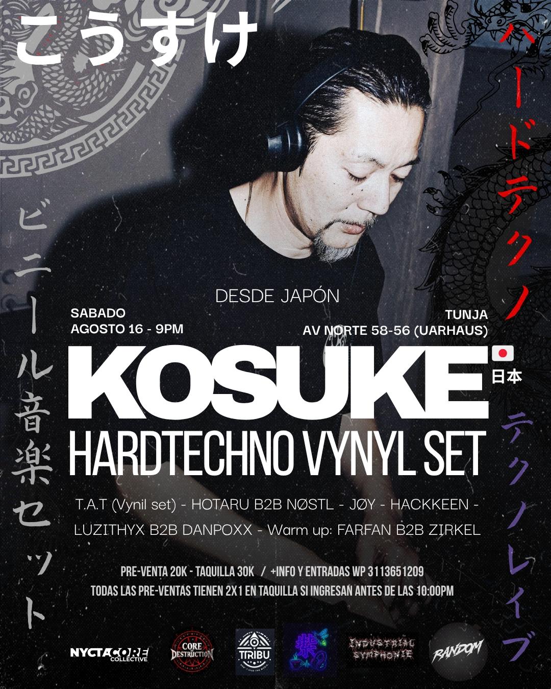 Kosuke & Tat Hard Techno Vinyl Set Tunja