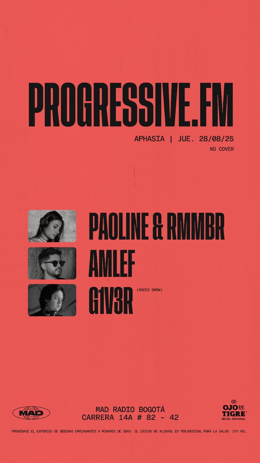 Progressive.Fm / Aphasia: Paoline & Rmmber, Amlef, G1V3R
