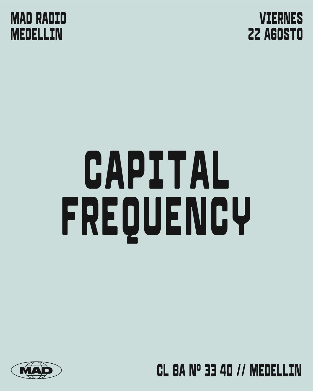 Capital Frequency: Ricky, Julián Gómez-Martín, Memek (Bday Set)