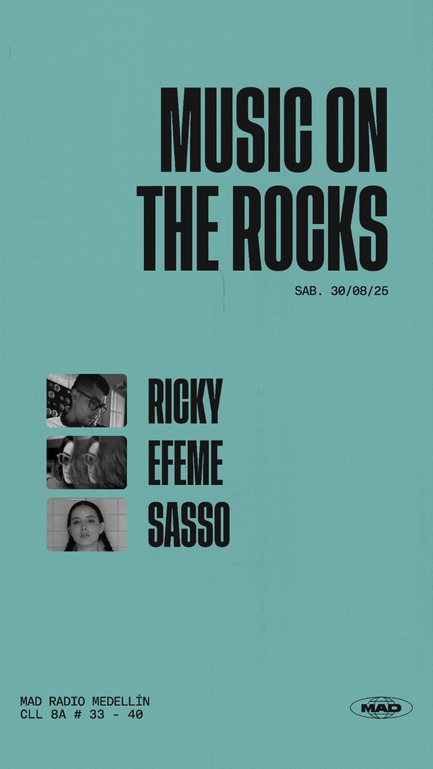 Music On The Rocks: Ricky, Efeme, Sasso