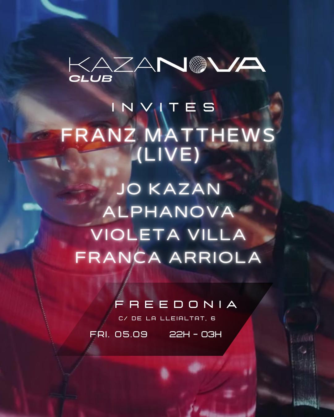 Kazanova Club Pres: A Retro-Futuristic Rendezvous