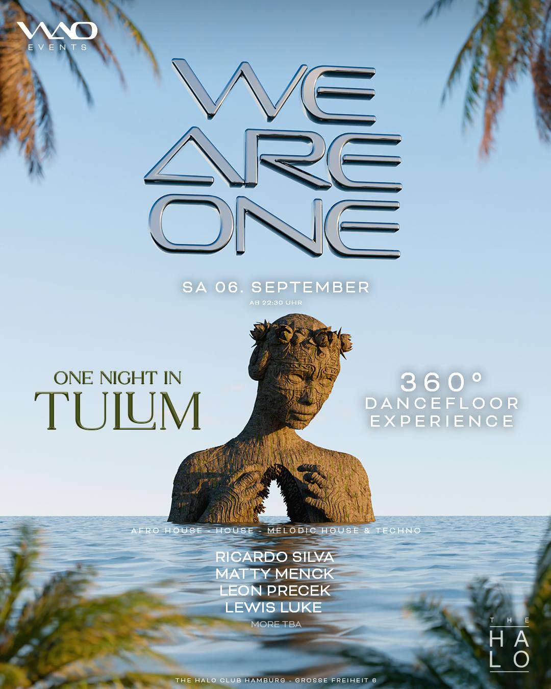 We Are One - One Night In Tulum - 360° Dancefloor Experience