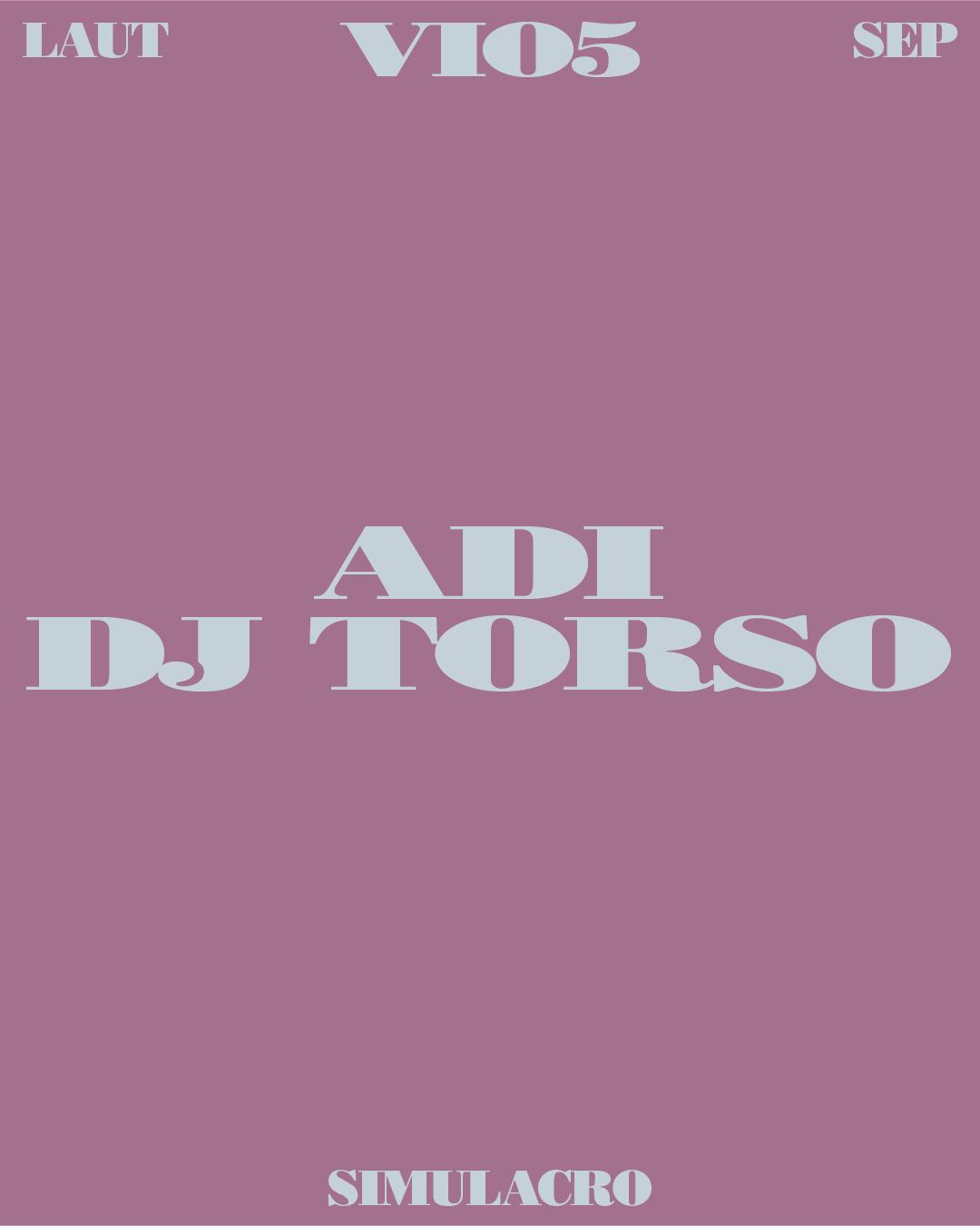 Simulacro: Adi + Dj Torso