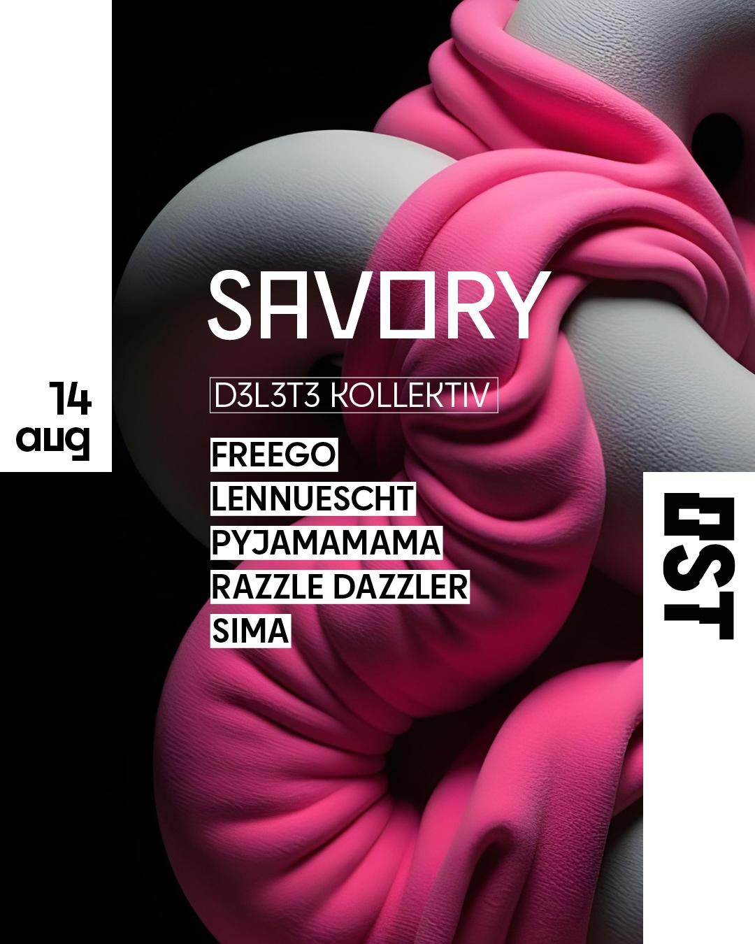 Savory - Techno Every Thursday
