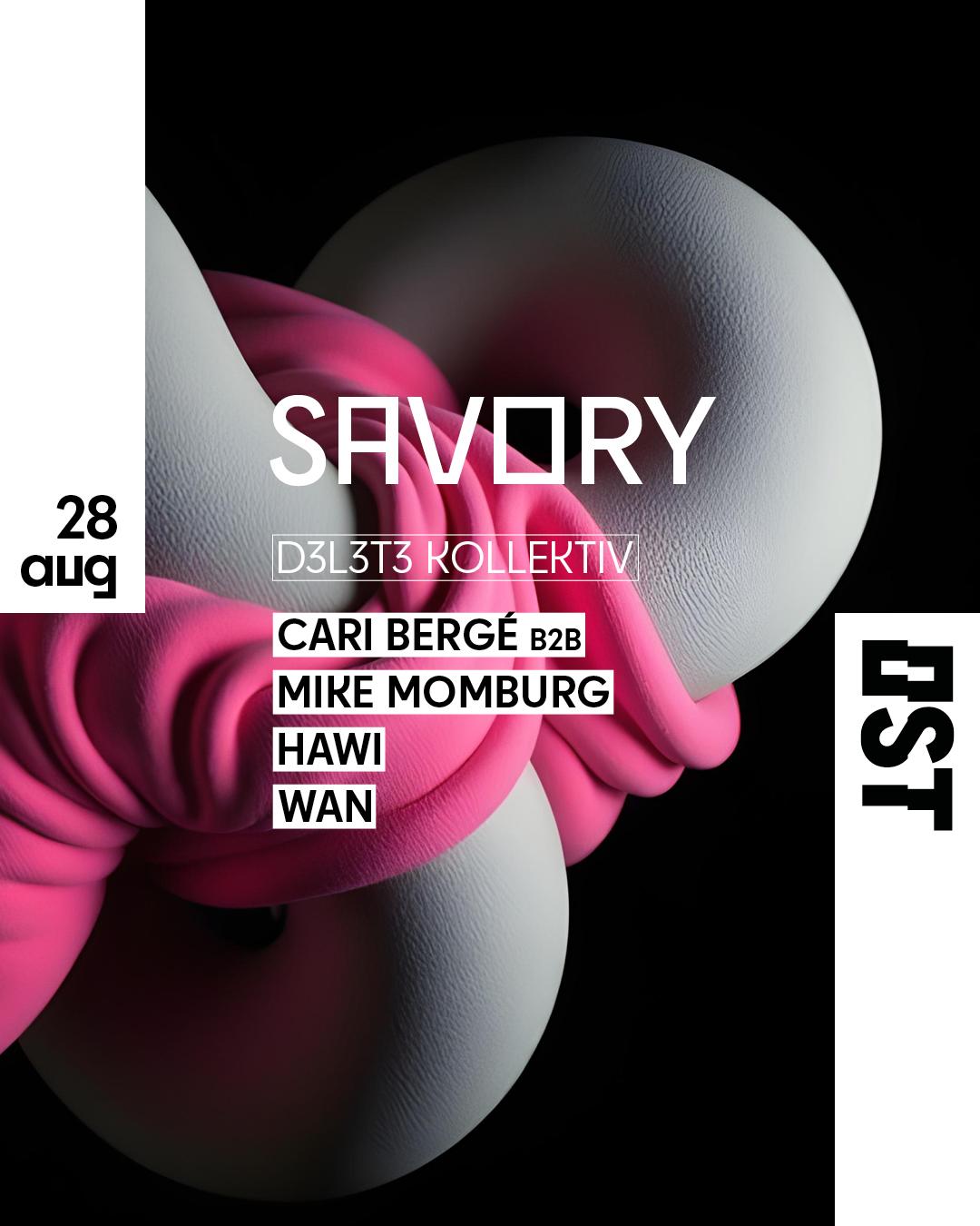 Savory - Techno Every Thursday