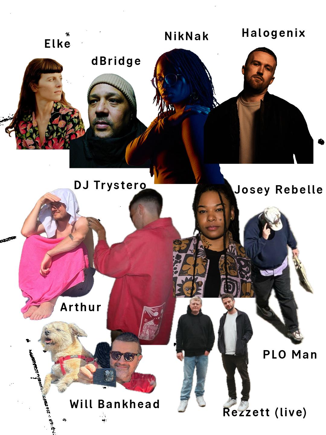Extended Clubnight - Elke, Dbridge, Niknak, Halogenix, Cav Empt