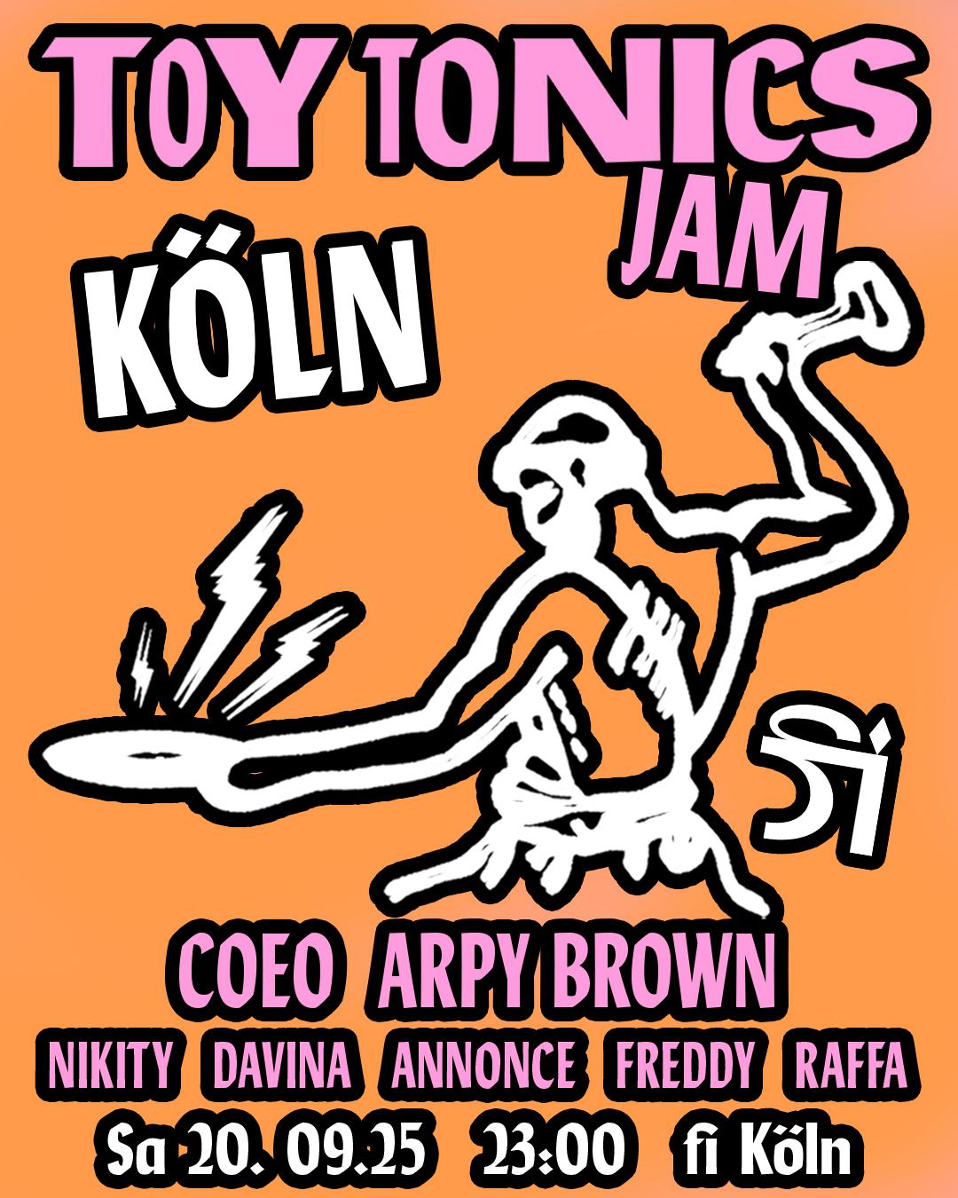 Toy Tonics Jam With Coeo, Arpy Brown, Nikity Uvm
