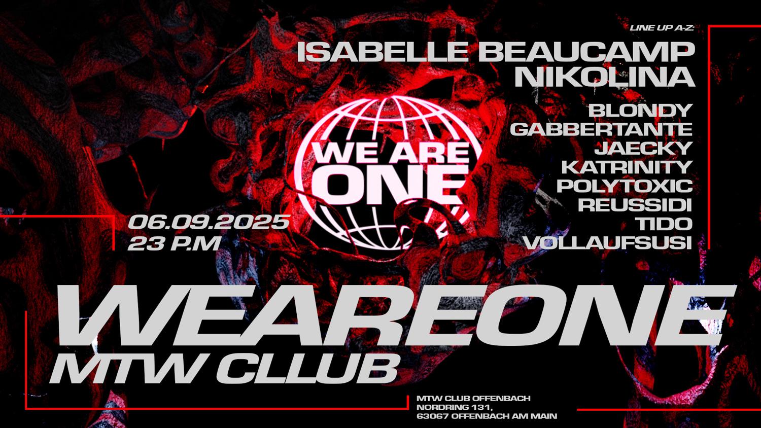 We Are One X Mtw With Isabelle Beaucamp, Nikolina