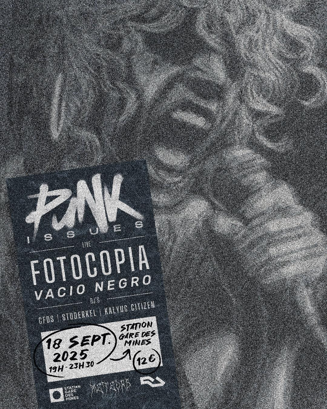Punk Issues #3 · Fotocopia + Vacio Negro (Live)
