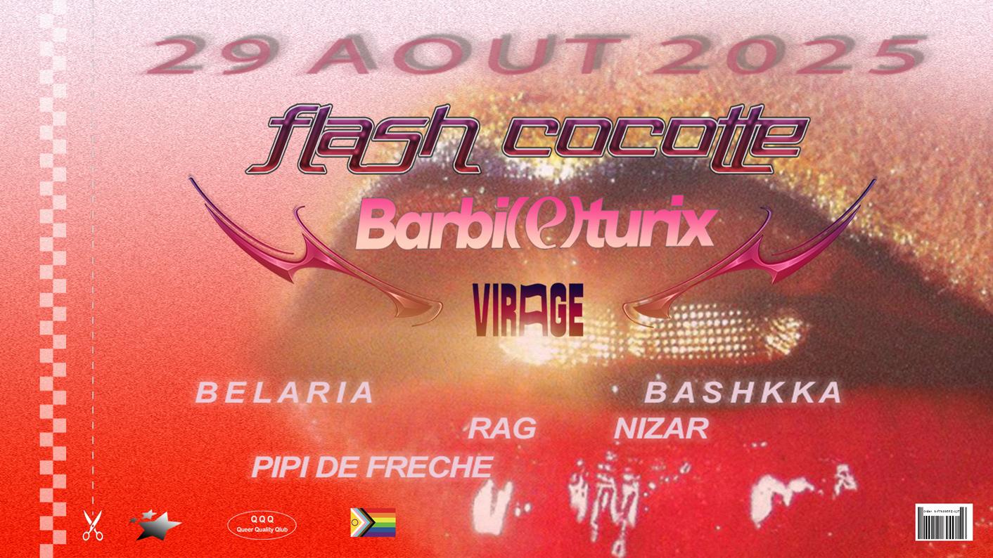 Barbi(E)Turix X Flash Cocotte: Bashkka, Belaria, Nizar, Rag