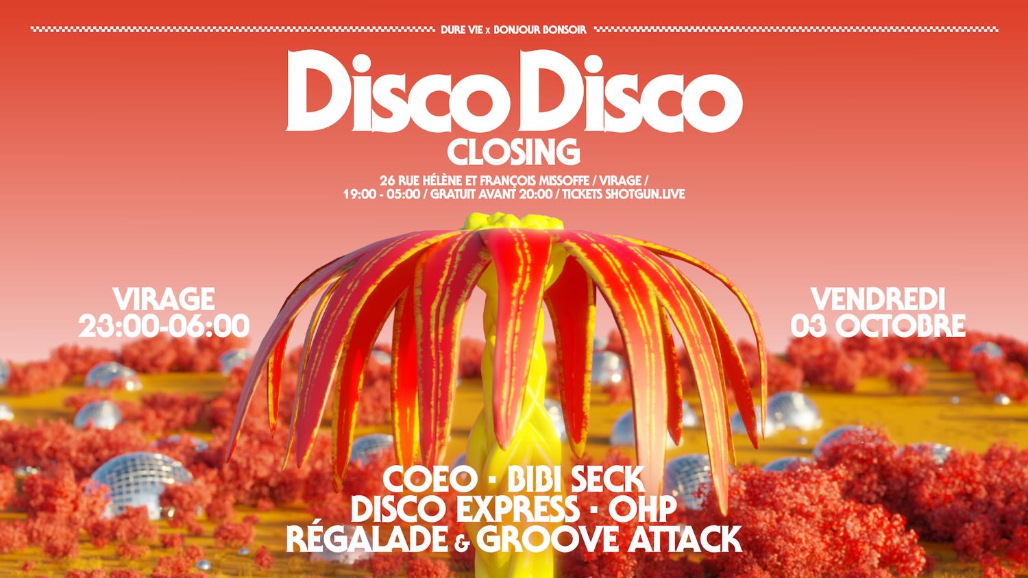 Closing Disco Disco: Coeo, Bibi Seck, The Disco Express