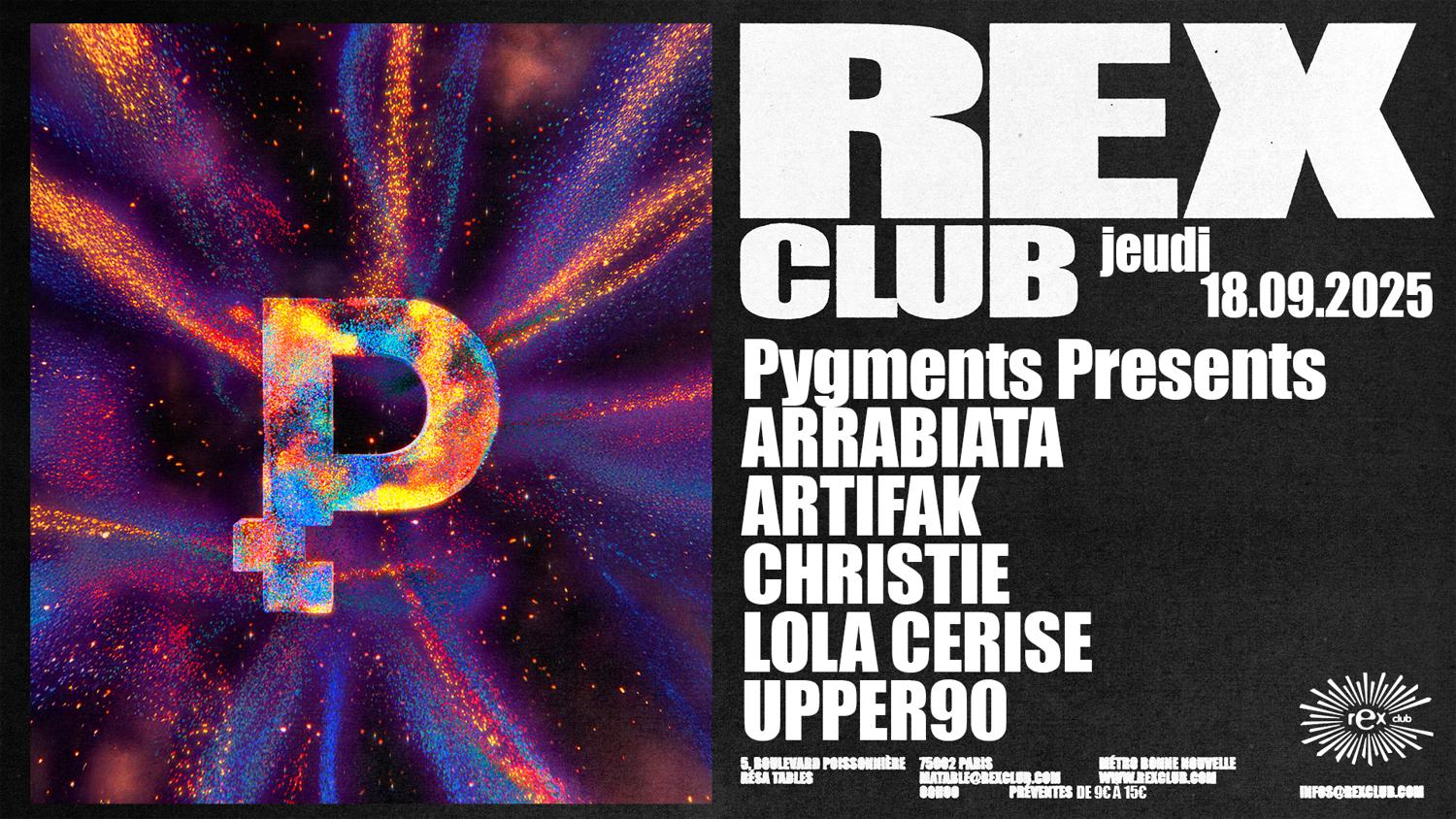 Pygments Presents: Upper90, Lola Cerise