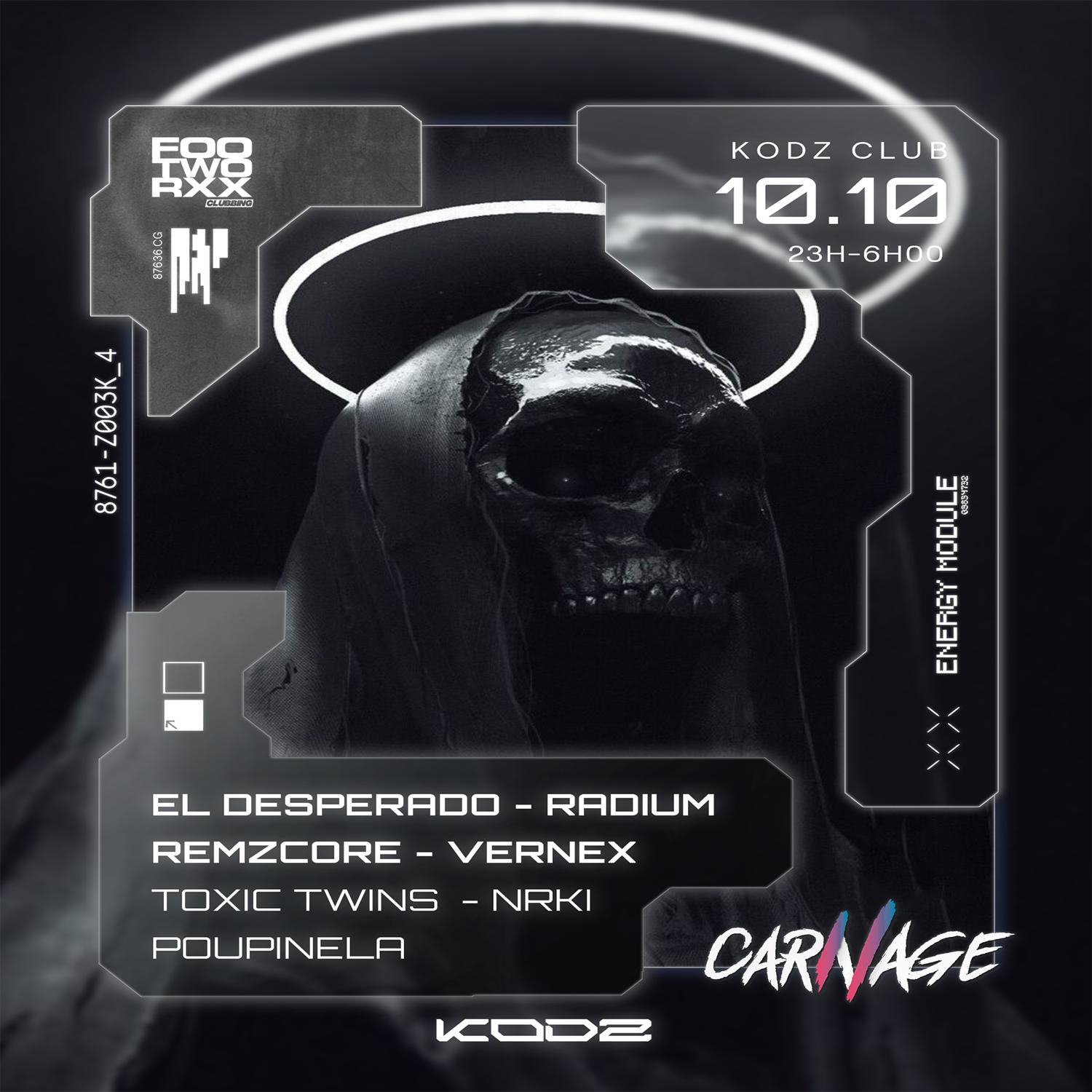 Footworxx X Kodz : Radium, El Desperado , Remzcore & More