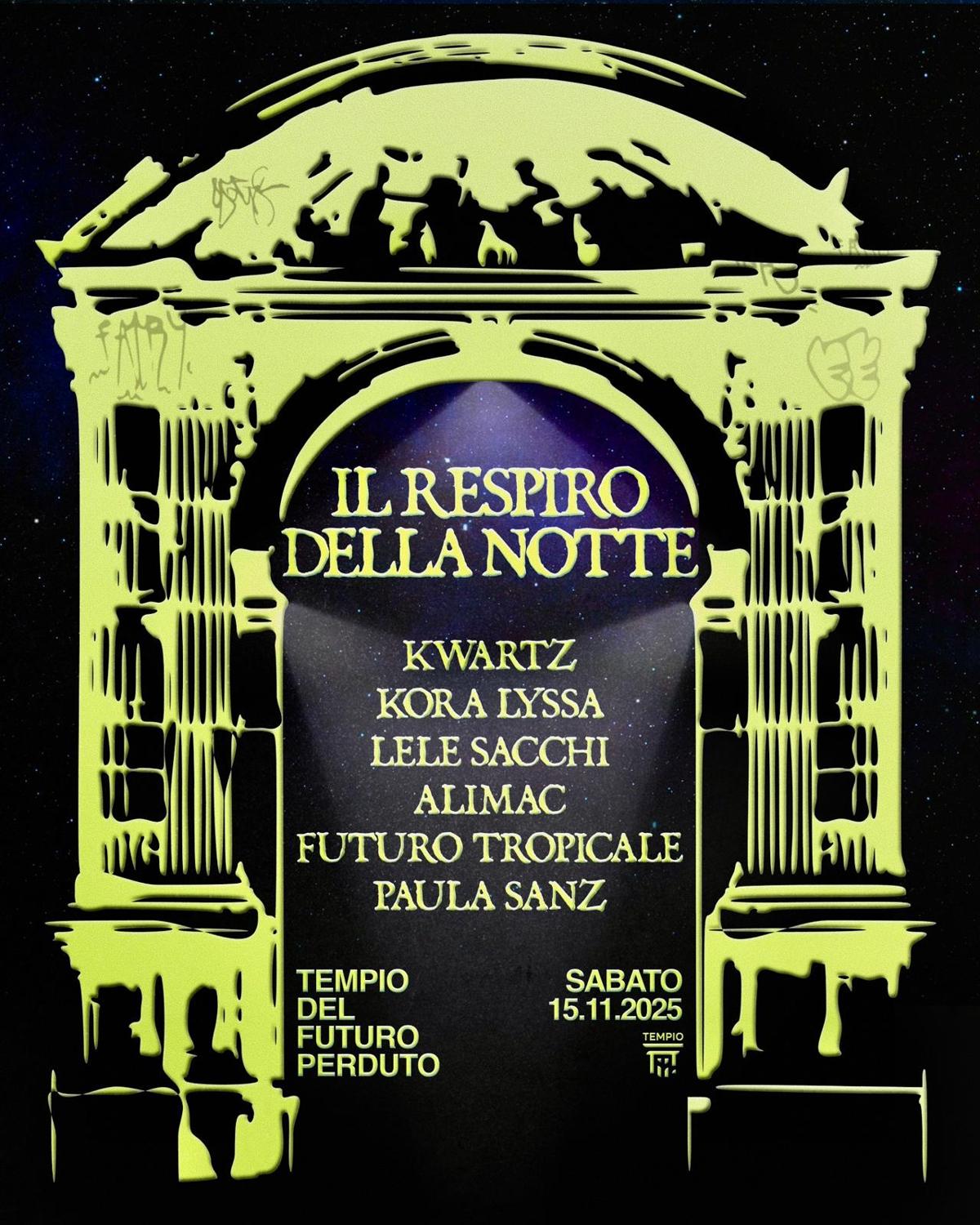 Il Respiro Della Notte: Kwartz, Paula Sanz, Kora Lyssa, Alimac, Lele Sacchi, Futuro Tropicale