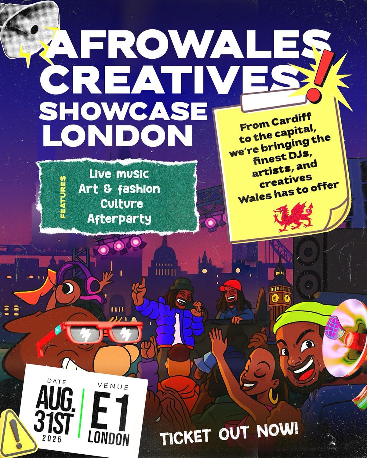 Afrowales Creative Showcase London