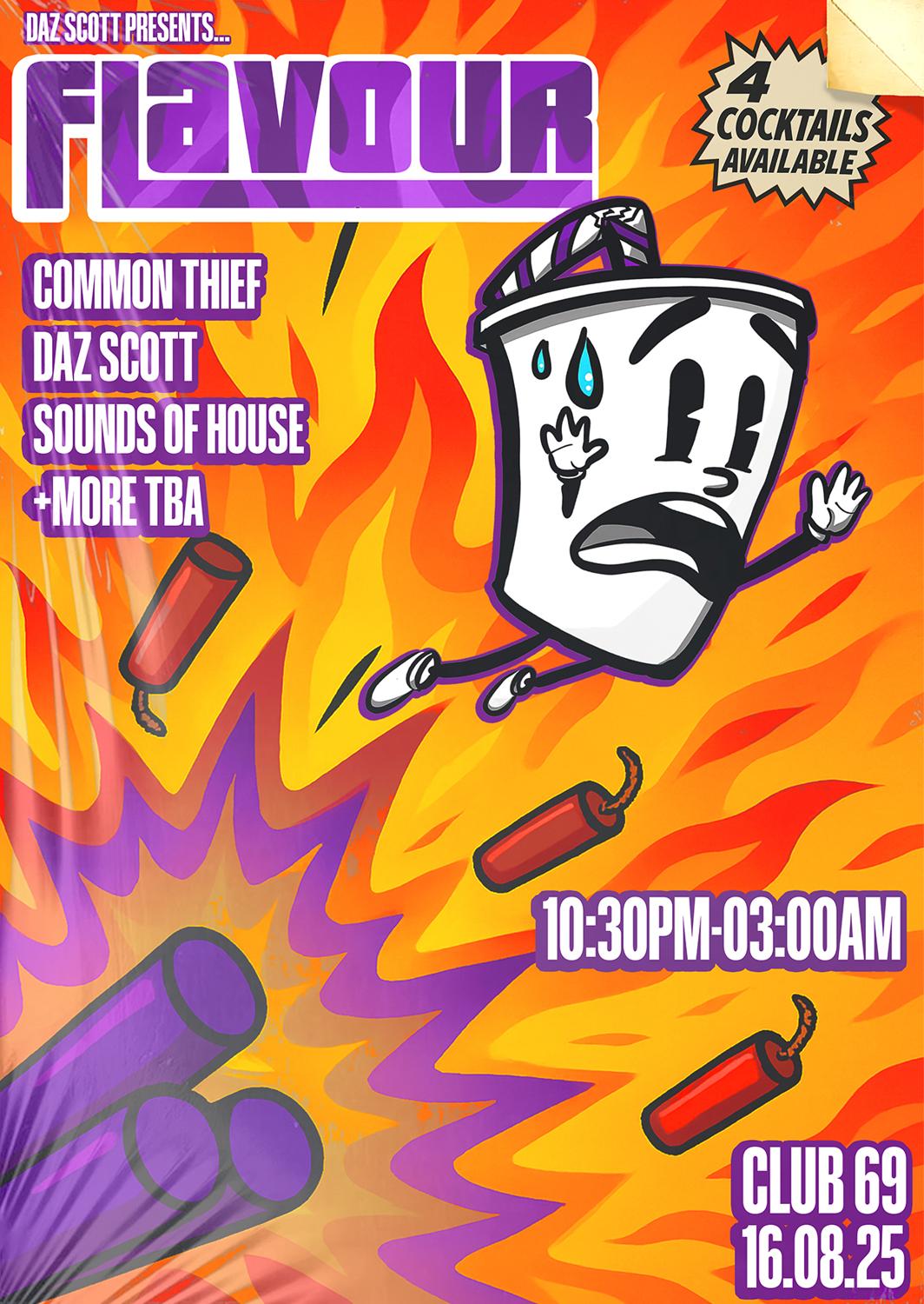 Daz Scott Presents Flavour / Bang Release Party