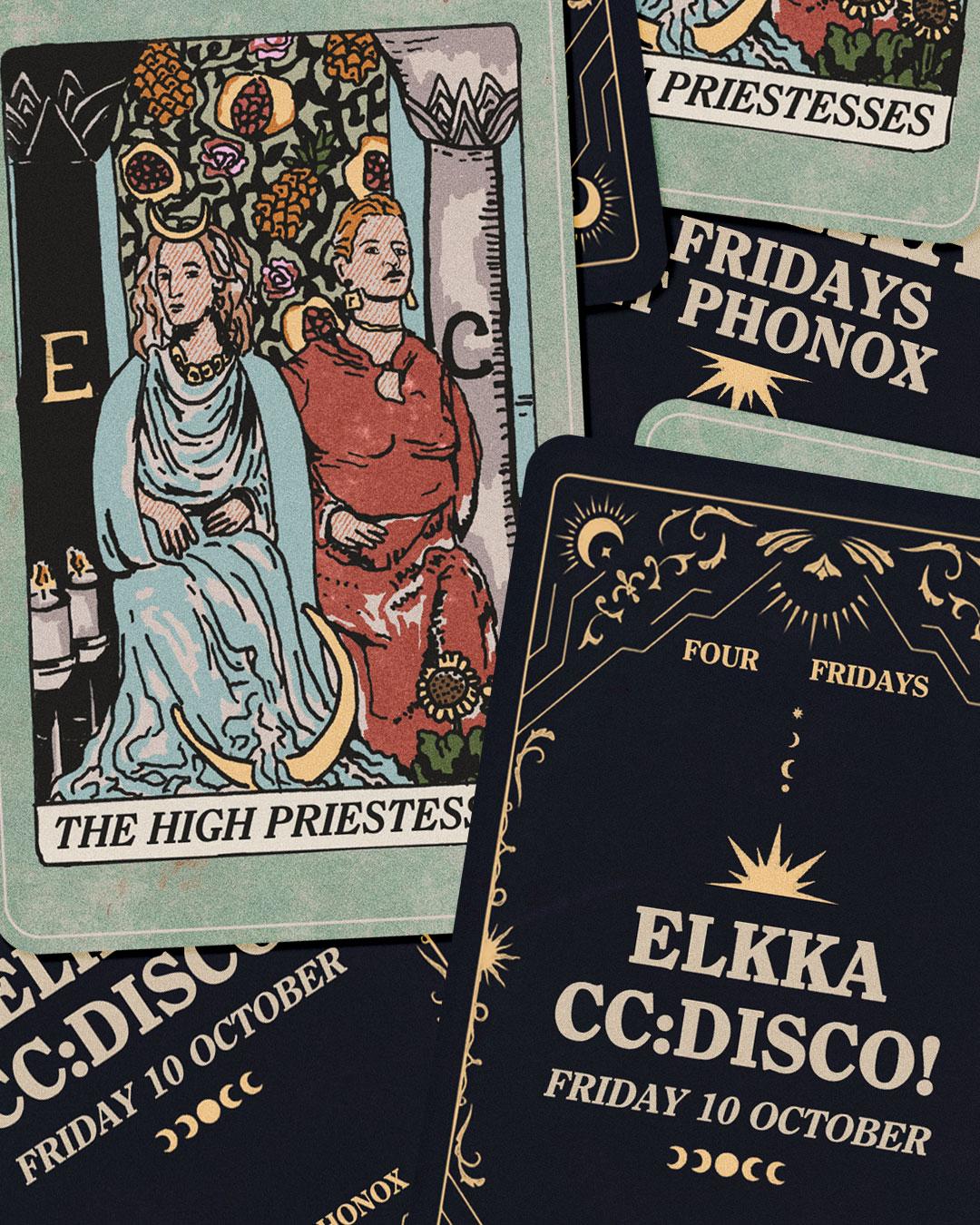 Elkka & Cc:Disco - 4 Fridays At Phonox (10Th Oct)