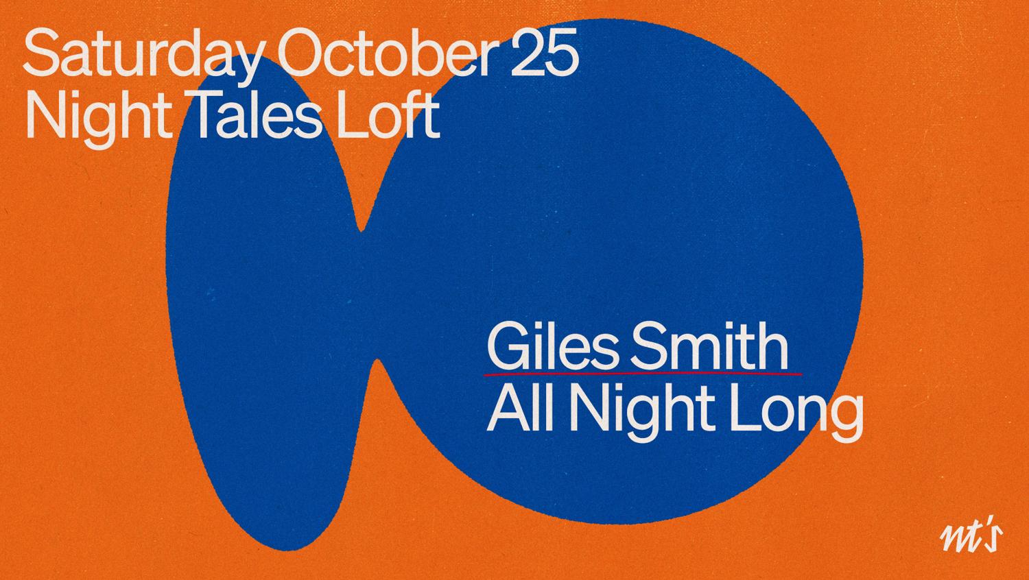 Nt'S Loft: Giles Smith [All Night Long]