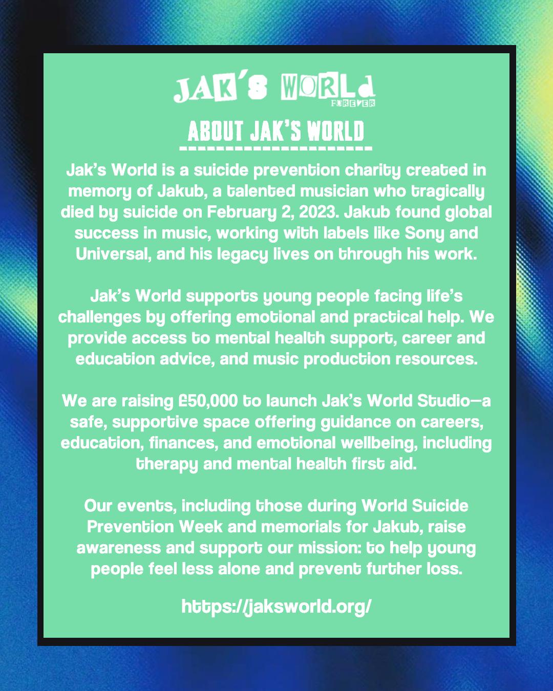 Takeover X Jak'S World: Music For Charity