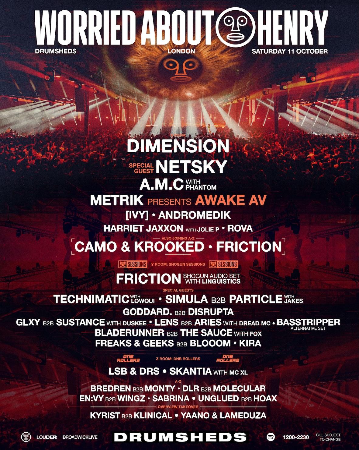 Worried About Henry With Dimension + Netsky