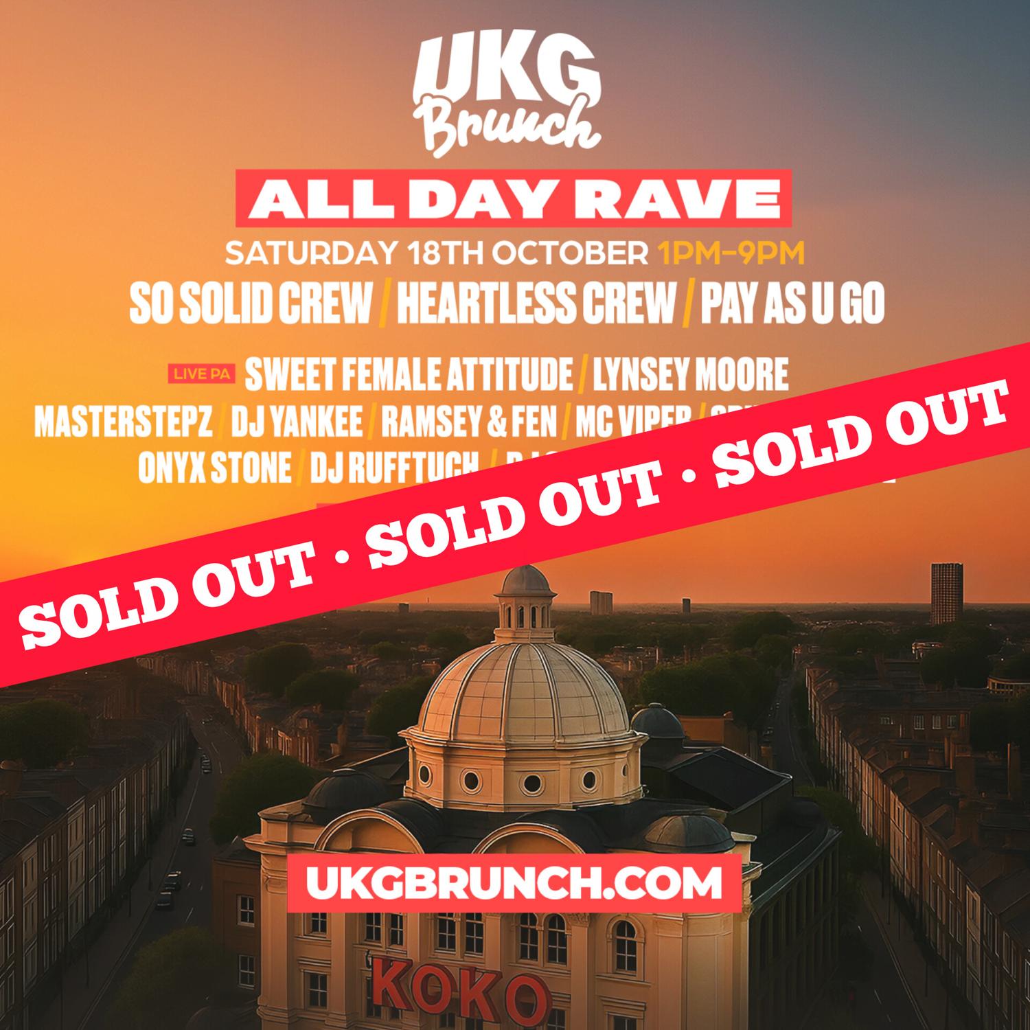 Ukg Brunch Presents: All Day Rave