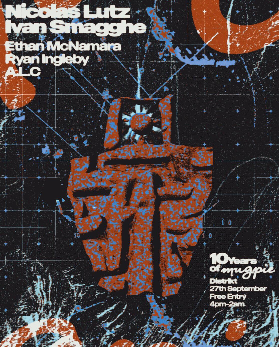 Mugpie 10Th Birthday With Nicolas Lutz & Ivan Smagghe
