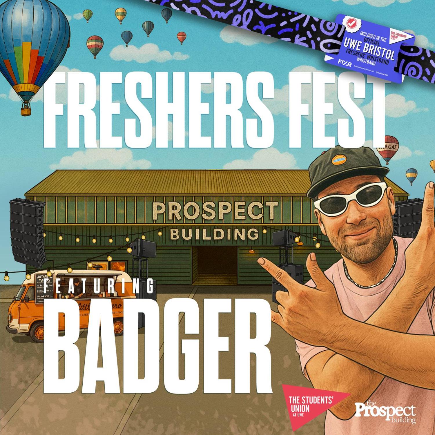 Uwe Bristol Official Freshers - Freshers Fest With Badger, Window Kid & Dubtendo Allstars