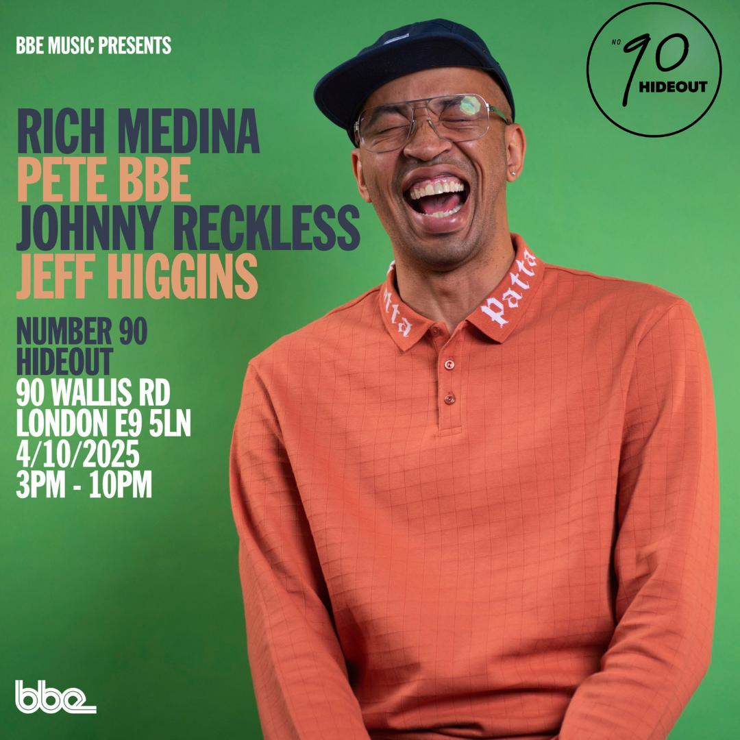 Bbe Music Presents A Saturday Daytime Party With Very Special Guest Rich Medina