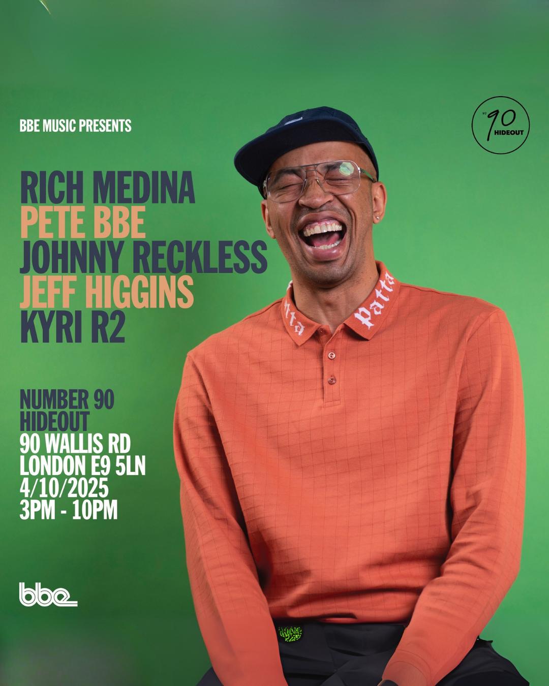 Bbe Music Presents A Saturday Daytime Party With Very Special Guest Rich Medina