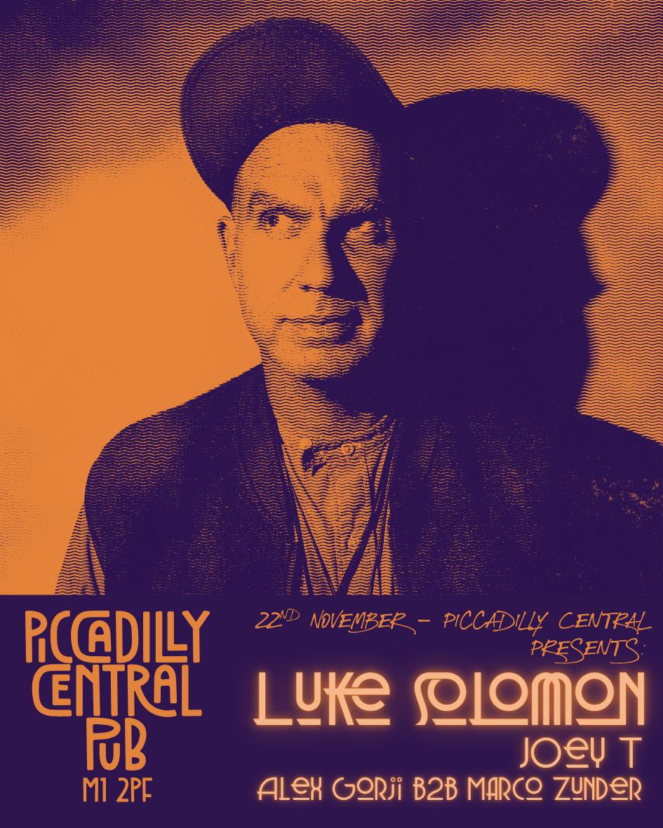 Piccadilly Central Presents: Luke Solomon