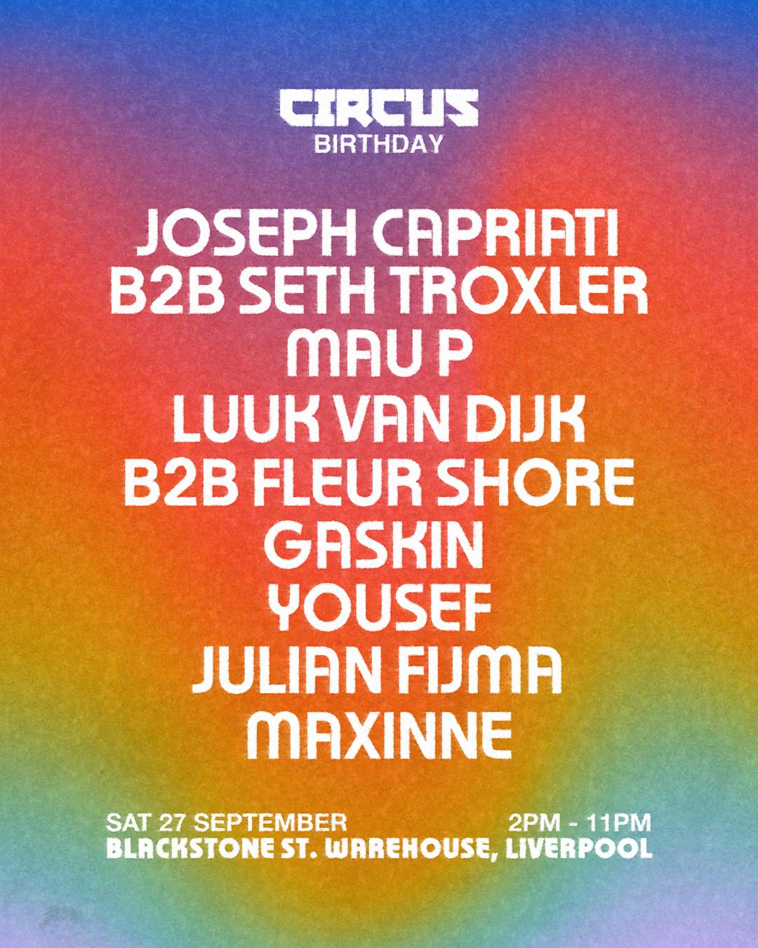 Circus Birthday Liverpool