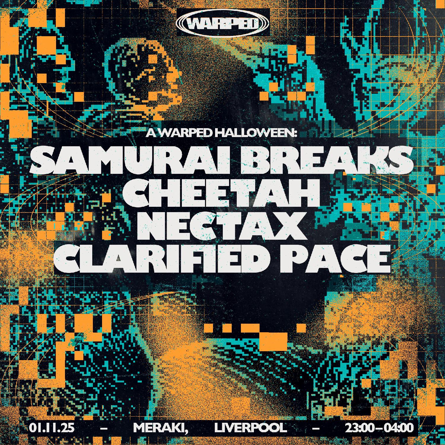 A Warped Halloween - Samurai Breaks, Cheetah, Nectax + More