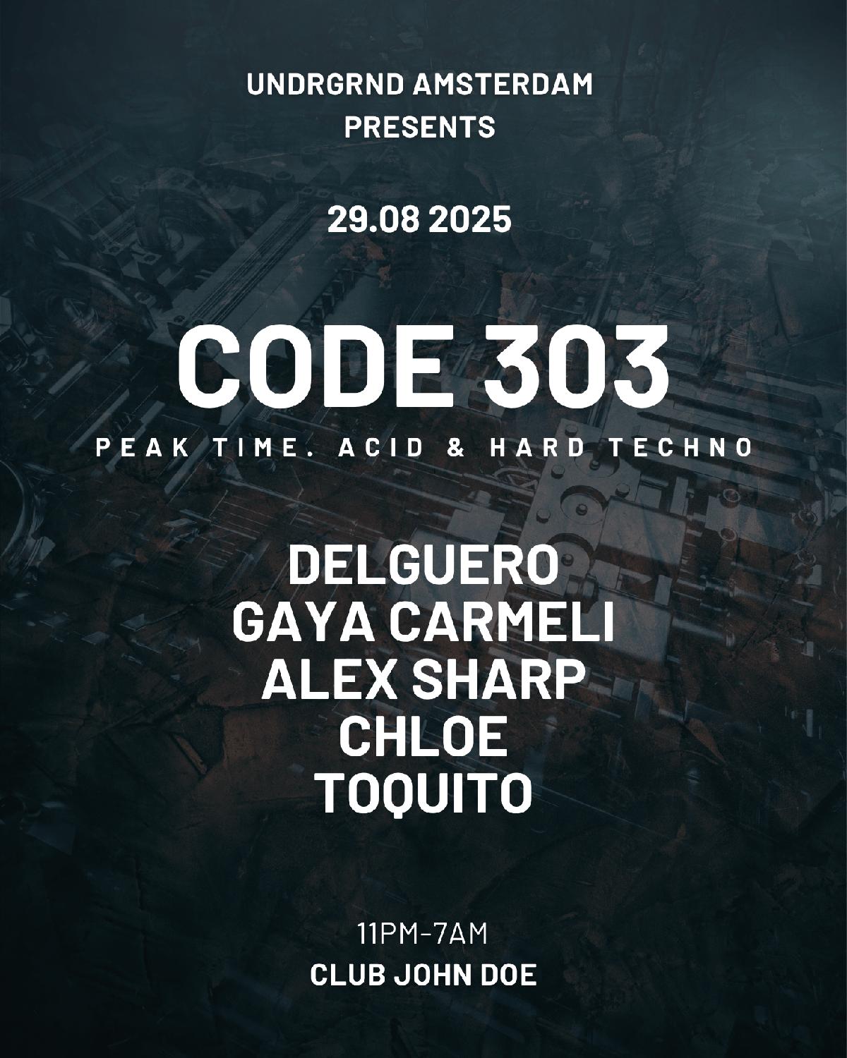 Undrgrnd X Code 303