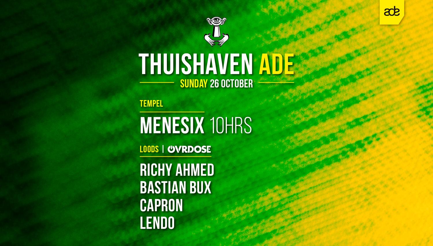 26 Oct - Thuishaven Ade Sunday Menesix 10Hrs