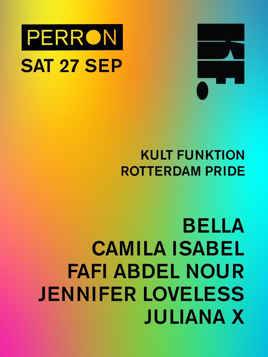 Kult Funktion X Perron - Rotterdam Pride