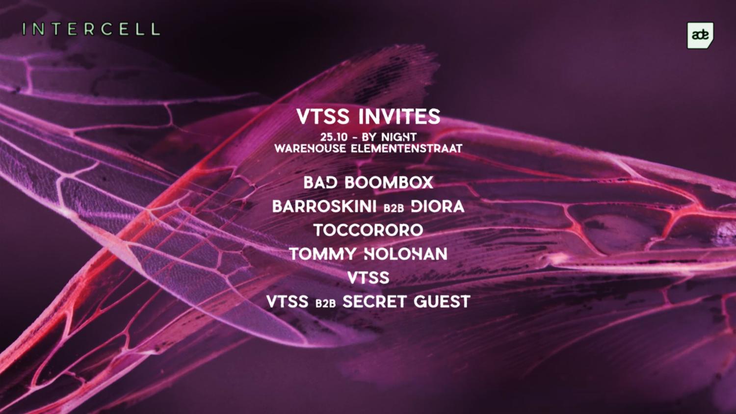 Intercell X Vtss Invites - Ade By Night