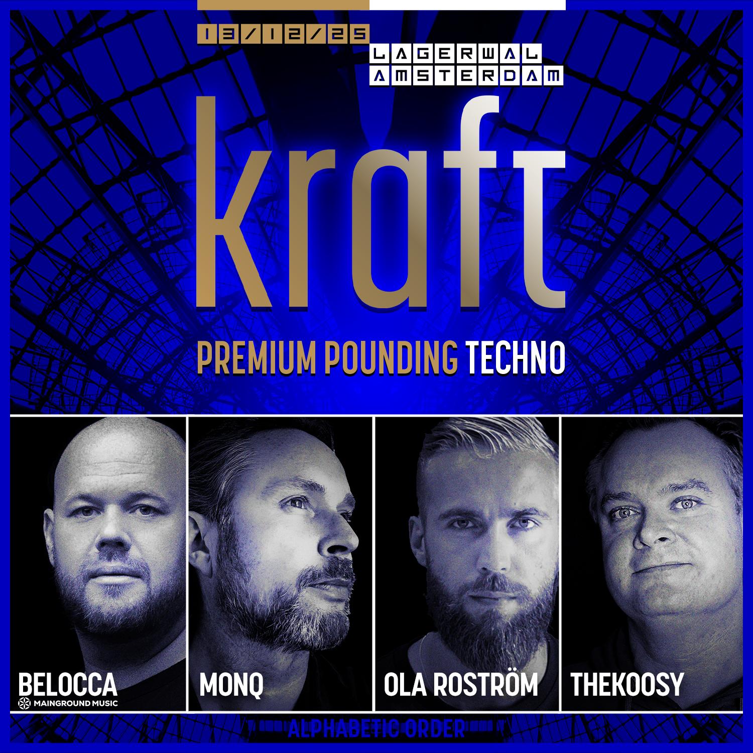 Kraft Premium Pounding Techno 13Th Of December 2025