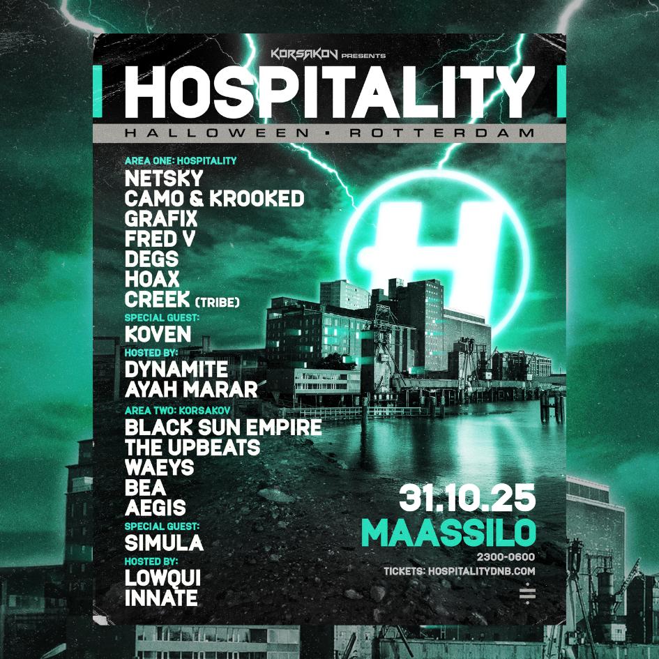 Hospitality Halloween Rotterdam X Korsakov