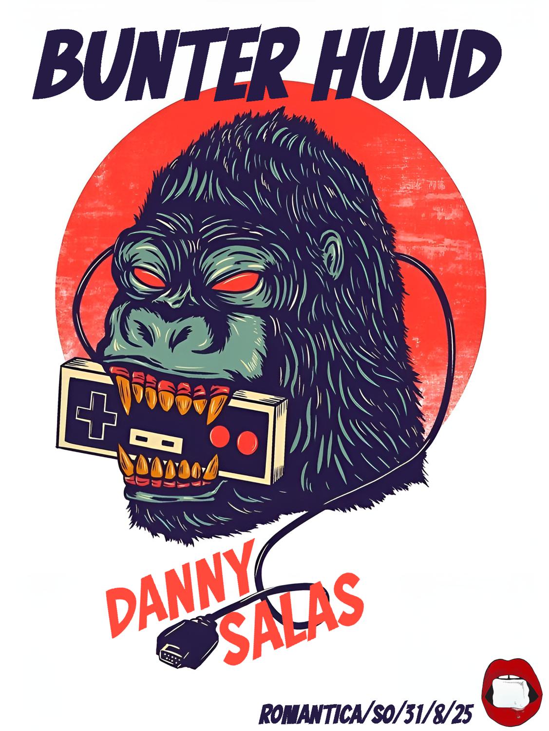 Bunter Hund Mit Danny Salas