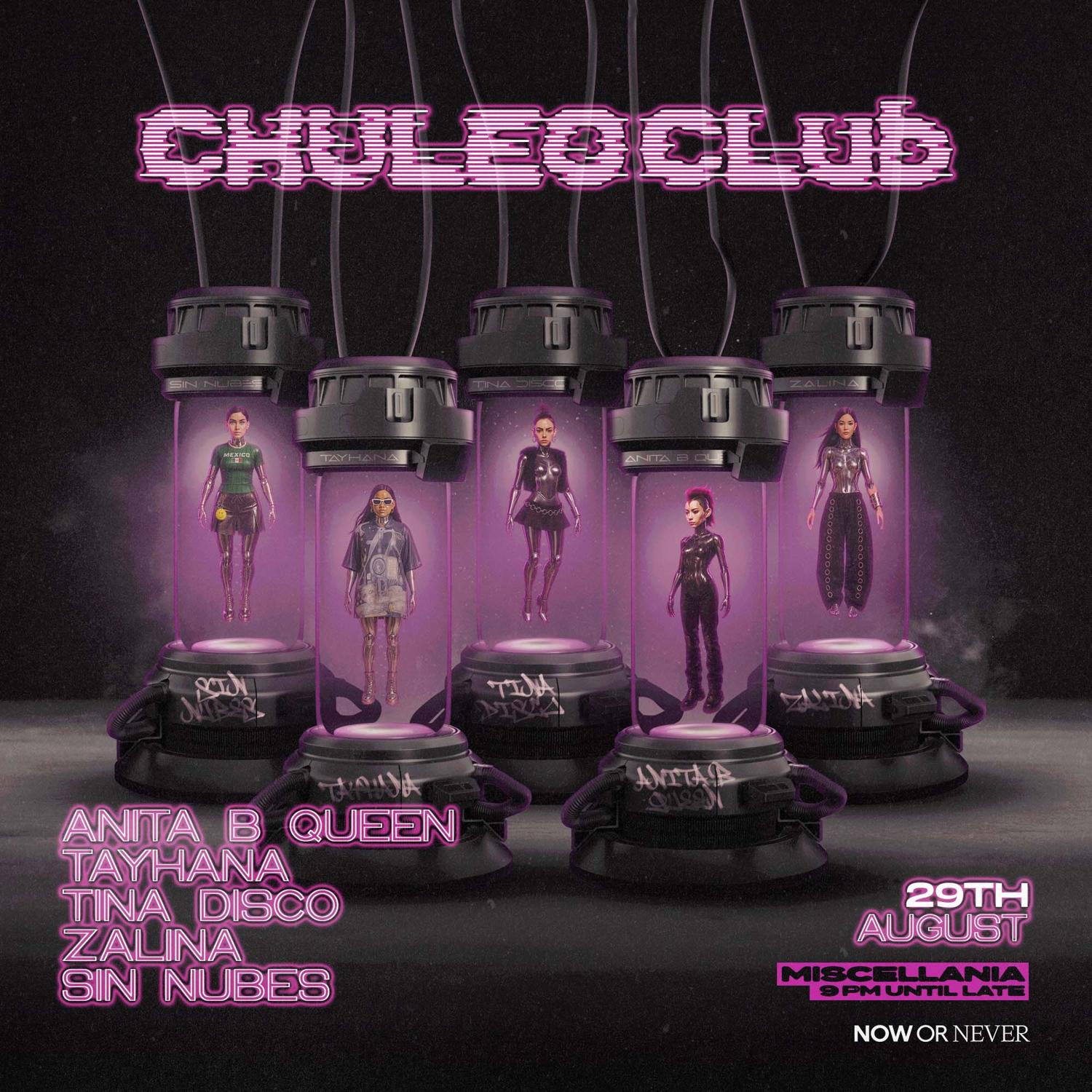 Chuleo Club X Anita B Queen X Tayhana