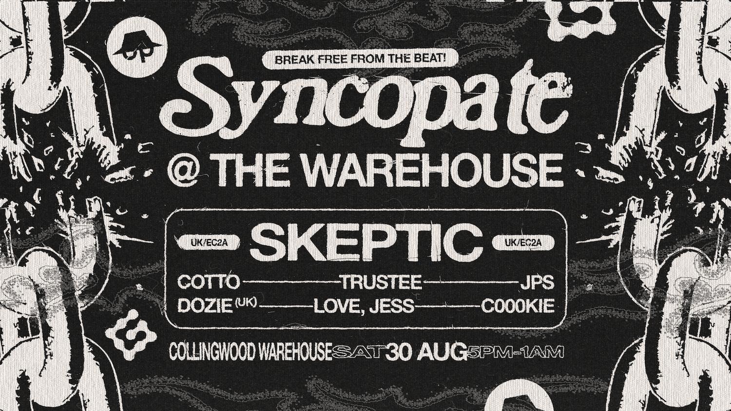 The Operatives & Guerrilla Pres Syncopate With Skeptic [Uk] & More