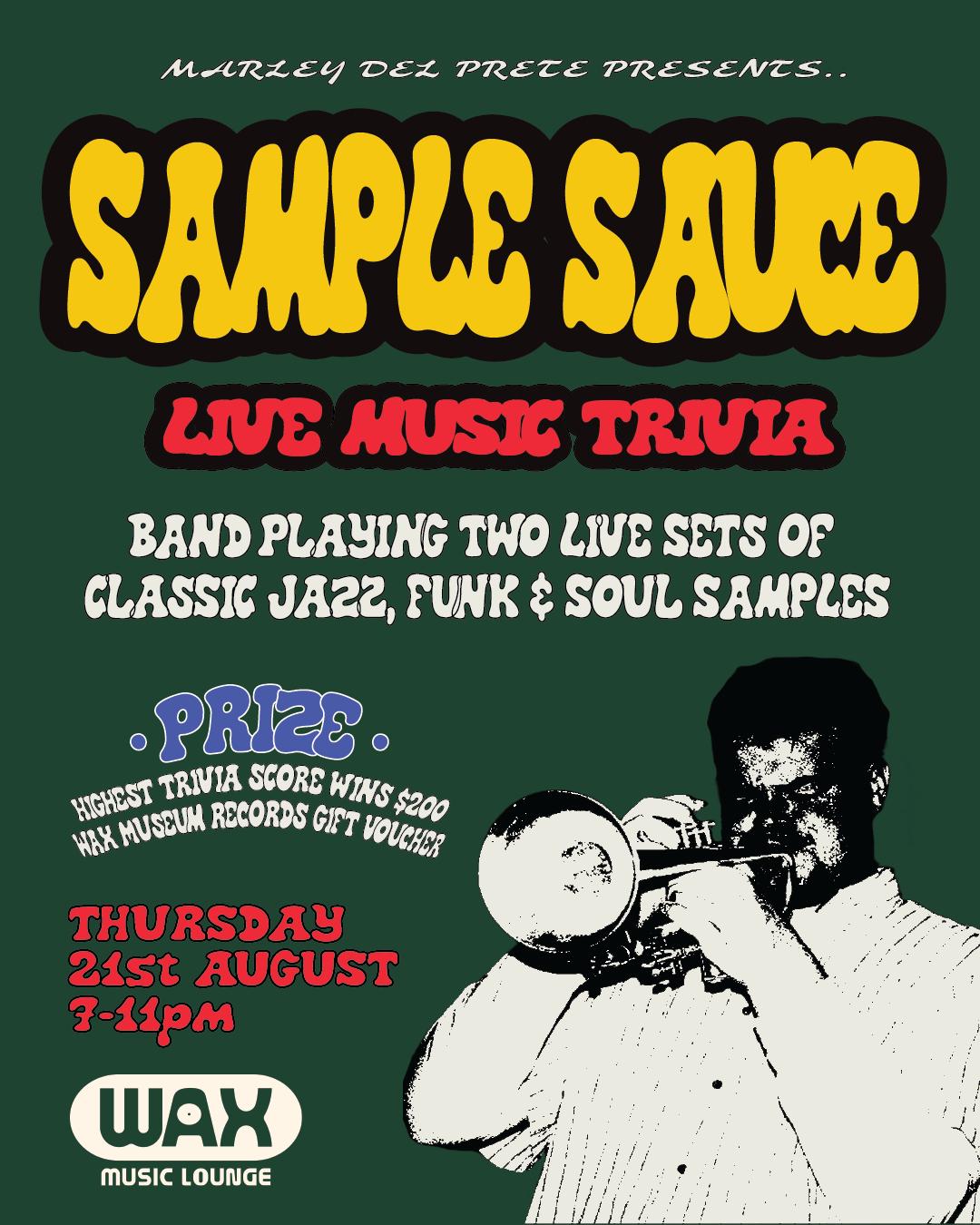 Sample Sauce: Live Music Trivia