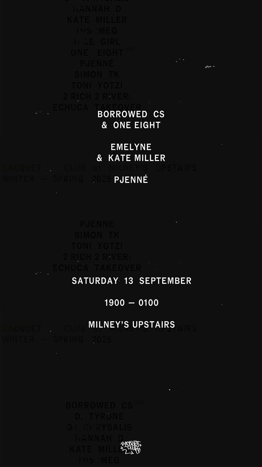 Racquet Club Residency — Show 4