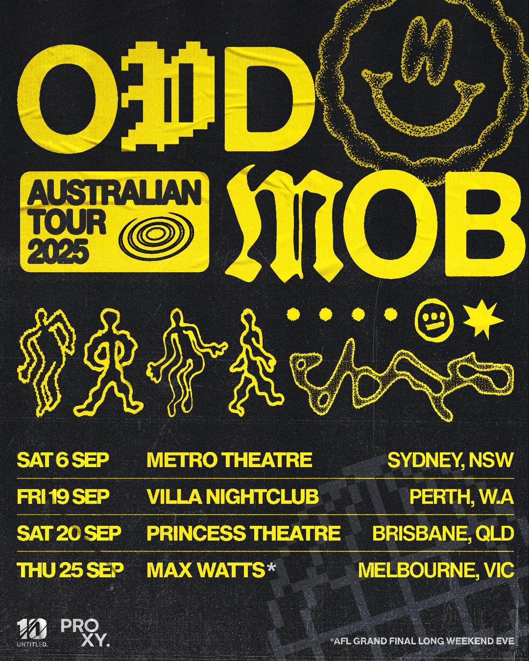 Odd Mob Australia Tour 2025 - Eora/ Sydney