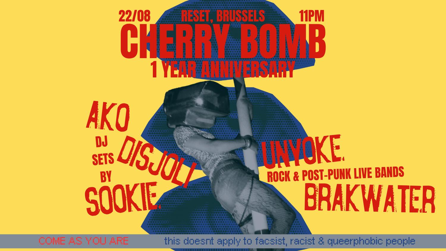 Cherry Bomb 1 Year Anniversary