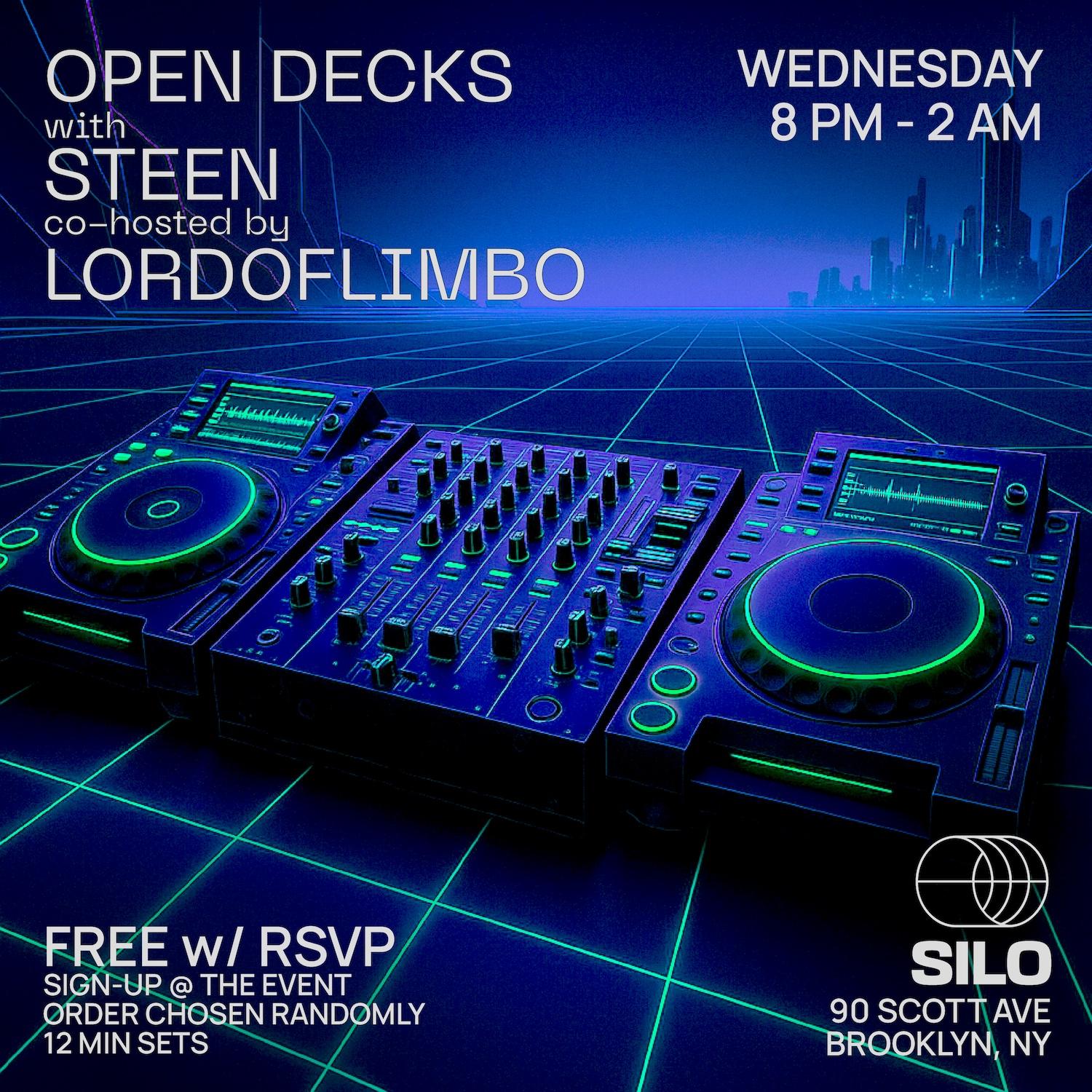 Open Decks With Steen And Lordoflimbo